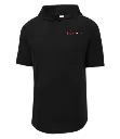 Sport Tek Posicharge Tri-Blend Wicking Short Sleeve Hoodie