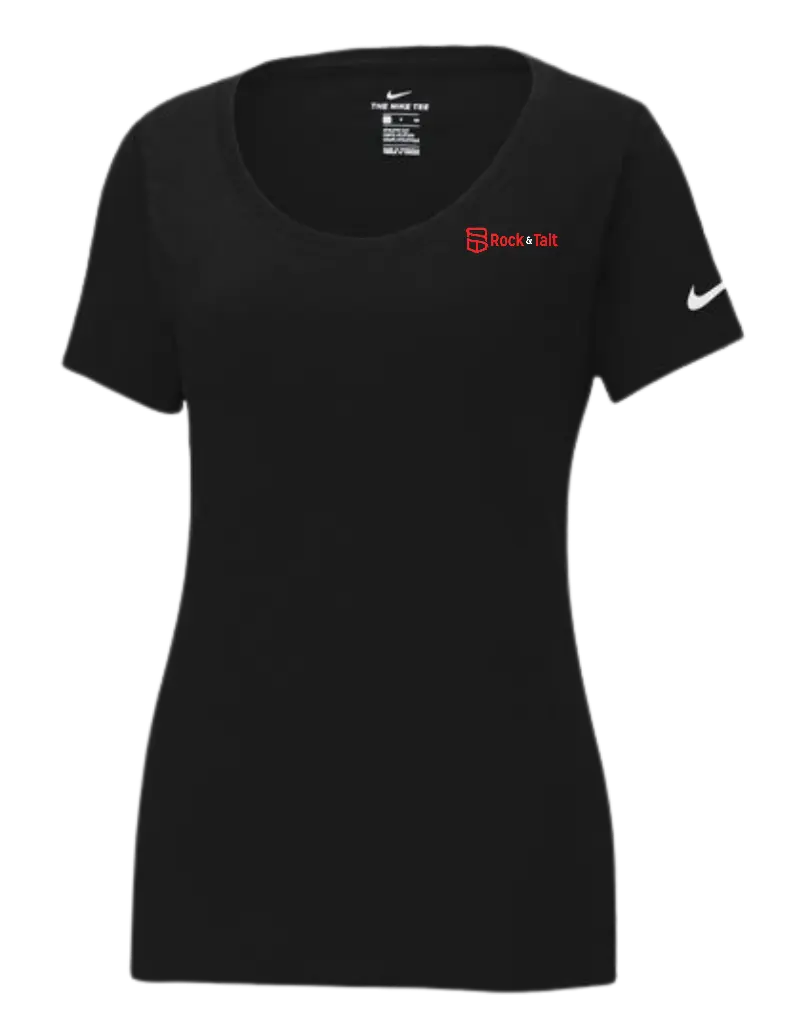 Nike Women's Dri-Fit Cotton/Poly Scoop Neck Tee