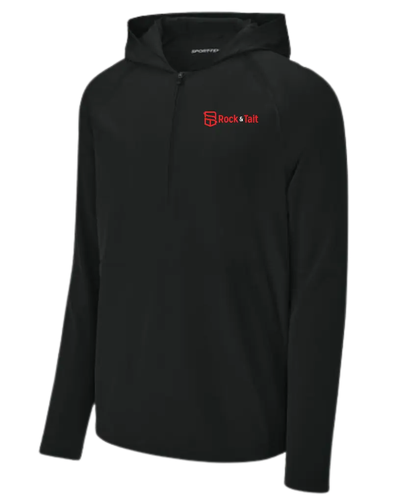 Sport Tek Posi - UV Long Sleeve Wicking Hooded Light Jacket