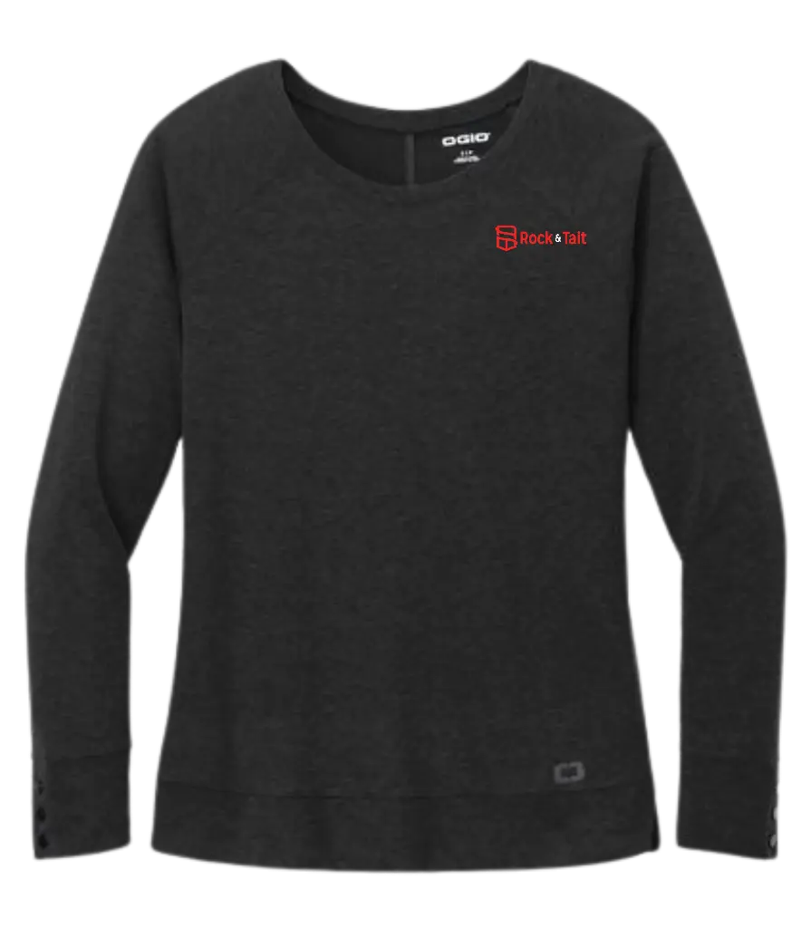 OGIO Women's Command Long Sleeve Scoop Neck