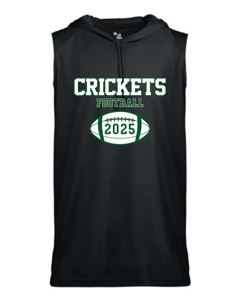 Badger Hooded Sleeveless Workout Shirt - Youth Size