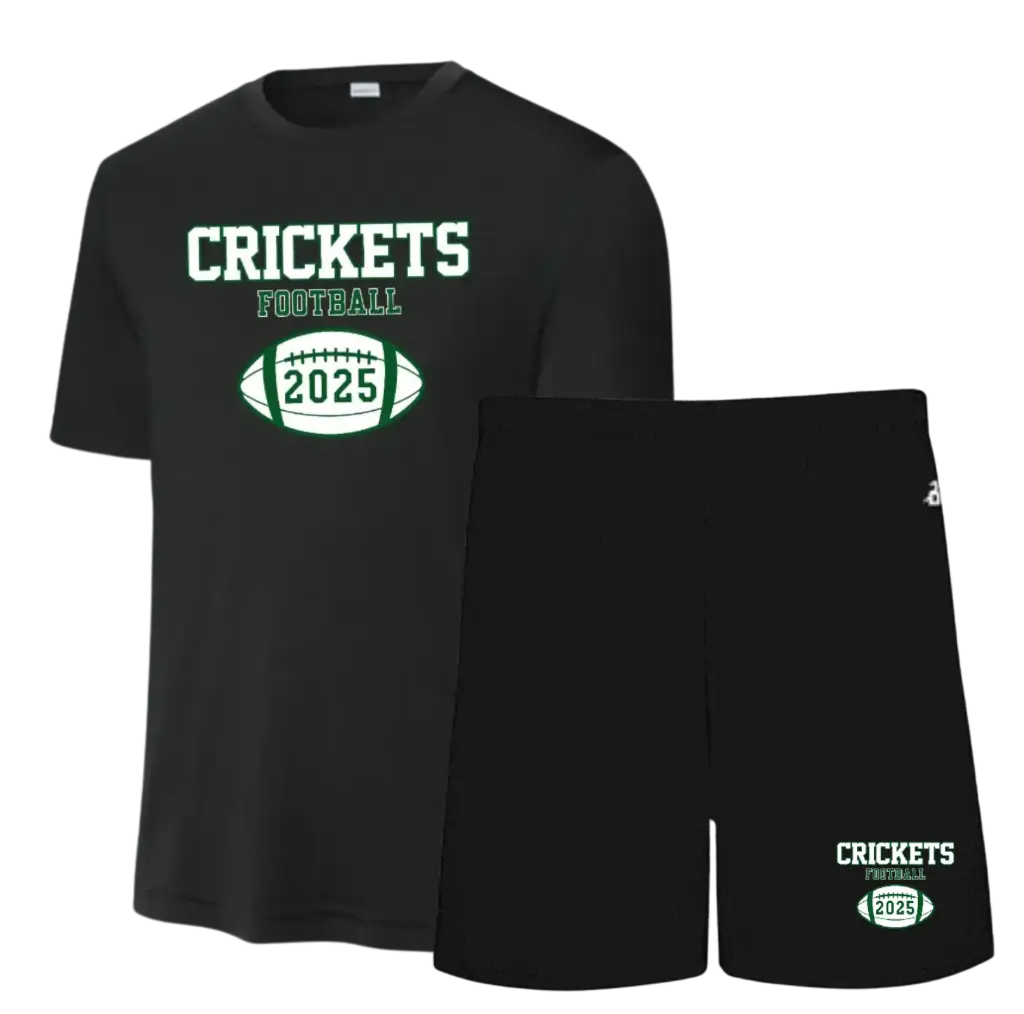Sport-Tek Performance Workout Shirt and Badger Pocket Shorts - Adult Size Package