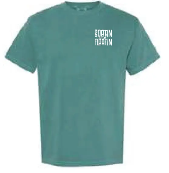 Boatin and Floatin Comfort Color Tee