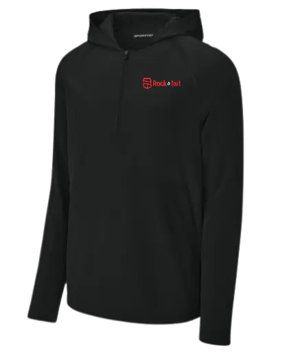 Sport Tek Posi - UV Long Sleeve Wicking Hooded Light Jacket