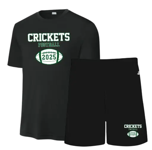 Sport-Tek Performance Workout Shirt and Badger Pocket Shorts - Adult Size Package