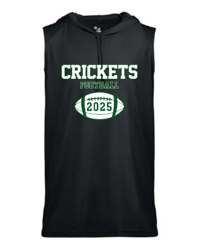 Badger Hooded Sleeveless Workout Shirt - Adult Size