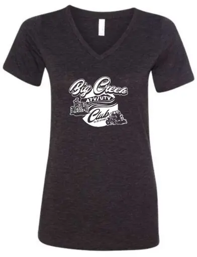 Bella+Canvas Women's Relaxed Triblend Short Sleeve V-Neck Tee