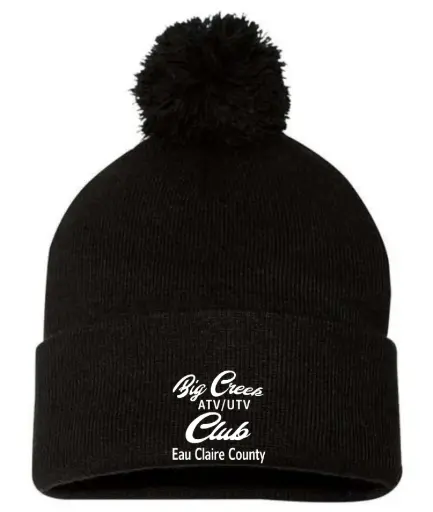 Sportsman 12 inch Pom-Pom Cuffed Beanie